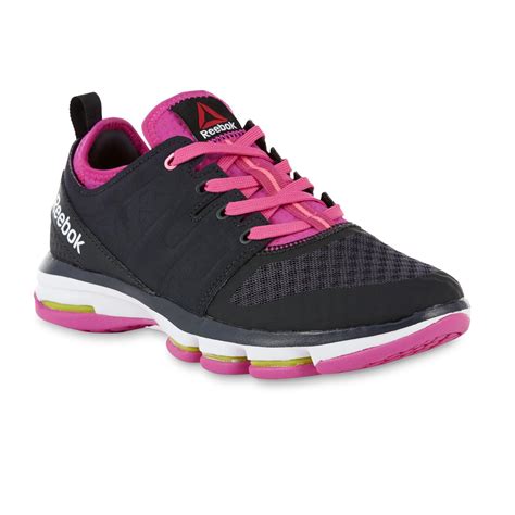 Reebok Women's CloudRide DMX Athletic Shoe - Black/Pink