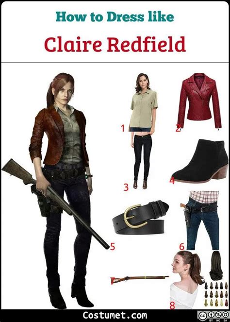 Claire Redfield (Resident Evil) Costume for Cosplay & Halloween 2020 ...