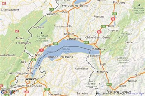 Lake Geneva Google Map | Lake geneva, Geneva city, Geneva france