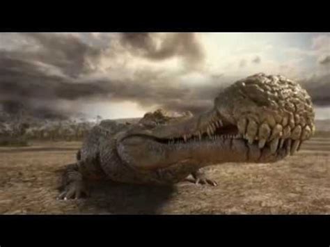 Sarcosuchus vs Paralititan vs Carcharodontosaurus [RUS] - YouTube