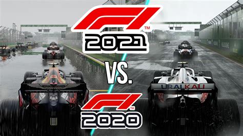 F1 2021 vs. F1 2020 PC 4K Grafikvergleich