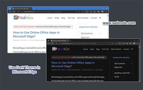 How to Use Dark Theme in Microsoft Edge? – WebNots