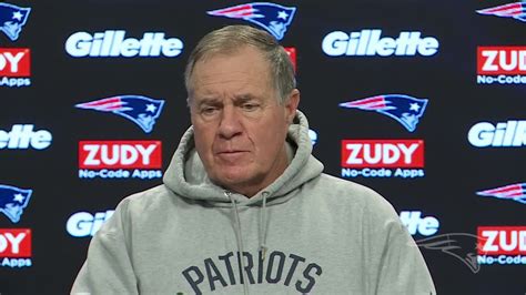 Transcript: Bill Belichick Press Conference 1/2