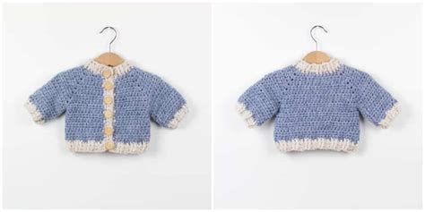 Crochet Baby Cardigan - Learn to Crochet - Crochet Kingdom