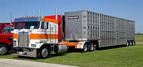 1988 Kenworth Truck Model K100E with Livestock Trailer | Kenworth ...