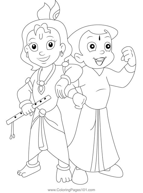 Pin on Chhota Bheem Coloring Pages