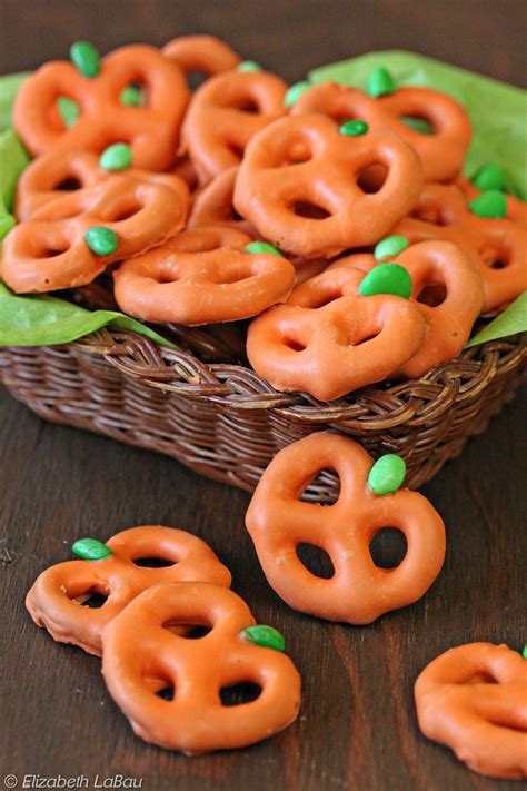 Pretzel Pumpkins - three ingredients and ten minutes are all you need