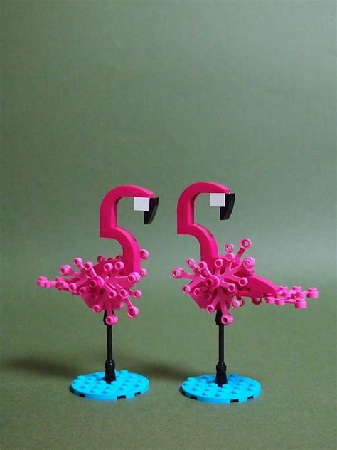 Flamingo | Lego craft, Lego diy, Lego creative