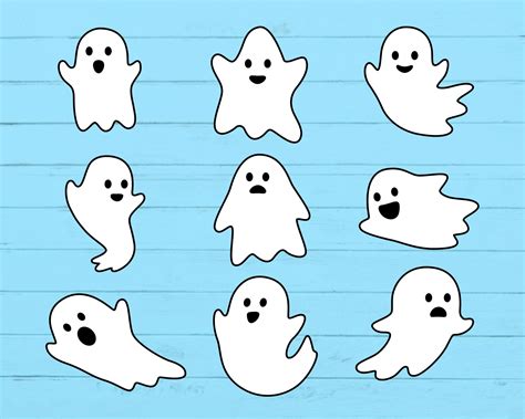 Ghost svg bundle, png, dxf, eps, ai, pdf, jpg, Ghost SVG, cute ghost ...