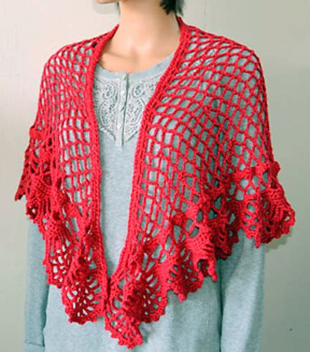 Crochet Patterns Galore - Spanish Holiday Shawl