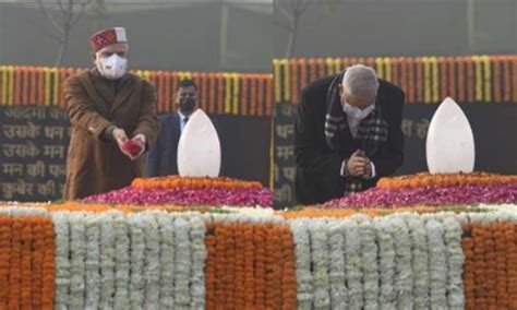 Leaders pay floral tributes to Vajpayee on his birth anniversary