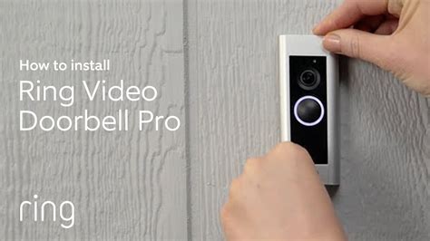 How to Install Ring Video Doorbell Pro | DiY Installation - YouTube