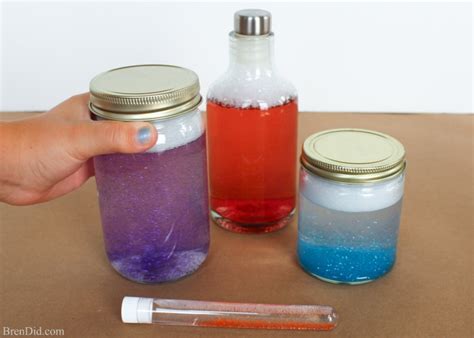 Physics for Kids: Make a Glitter Tornado in a Jar - Bren Did