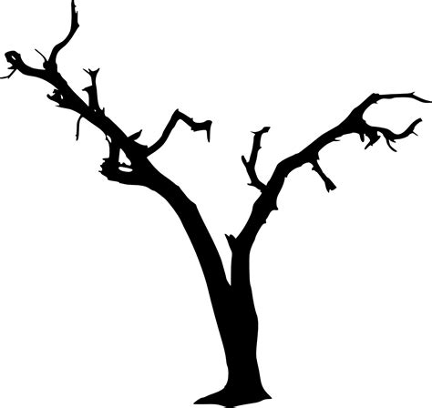 10 Spooky Dead Tree Silhouette (PNG Transparent) Vol. 2 | OnlyGFX.com