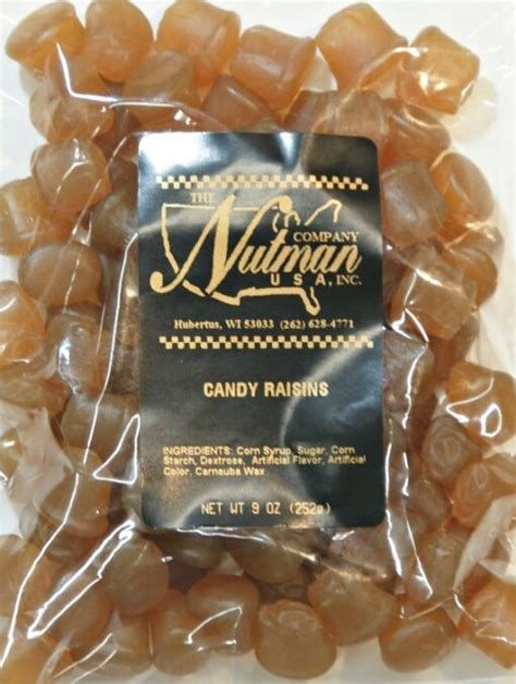 Candy Raisins (9 oz) – Most like the Original | The Nutman Company USA ...