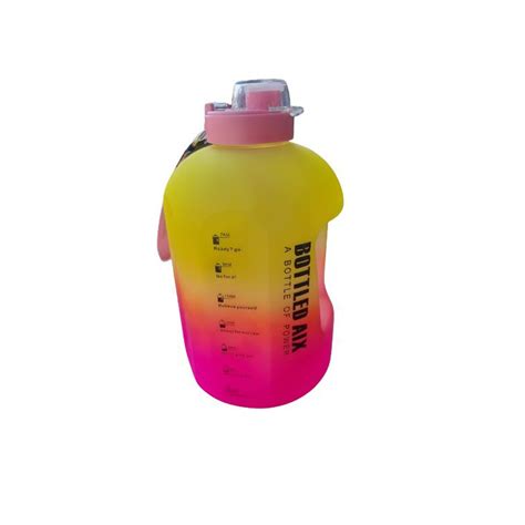 Plastic Water Bottle with Time Marker - 2200ml - HB | Shop Today. Get ...