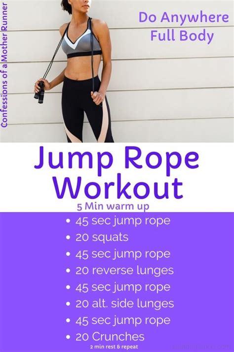 Jump Rope Workout For Runners -Runners' Roundup