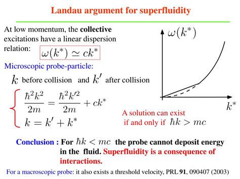 PPT - Lecture IV Bose-Einstein condensate Superfluidity New trends ...