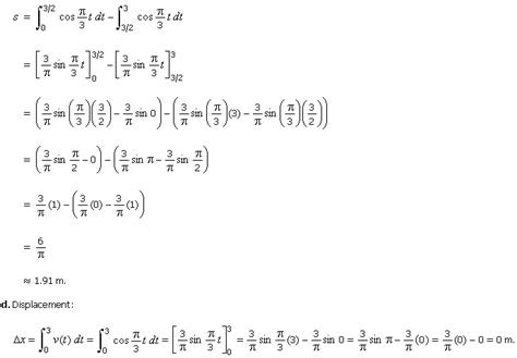 ^NEW^ How To Find Displacement Of A Particle Calculus