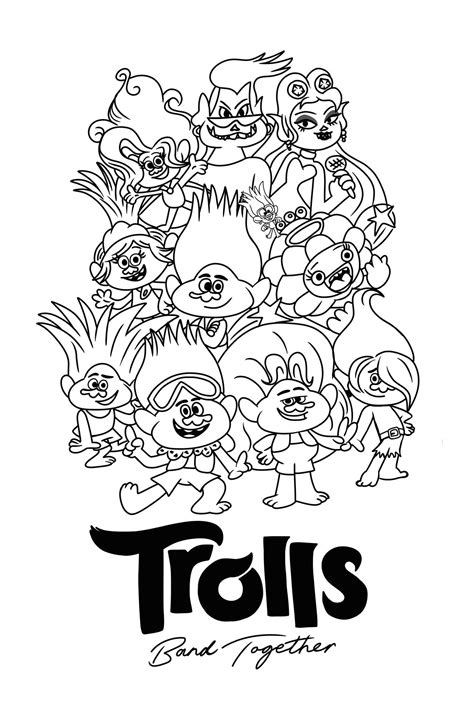 Trolls Band Together poster v3 by Kittyball23 on DeviantArt