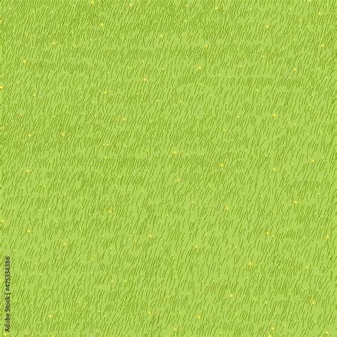 Cartoon Grass Texture Seamless