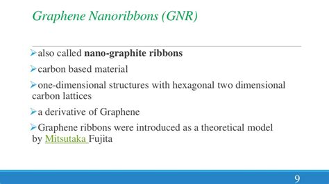 Graphene nanoribbons