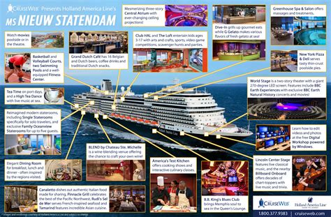 Holland America's ms Nieuw Statendam Cruise Ship, 2024, 2025 and 2026 ...