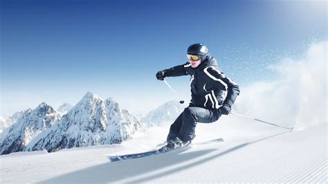 2560x1440 Resolution ski, mountains, snow 1440P Resolution Wallpaper ...