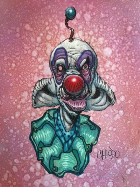 Slim From Killer Klowns From Outer Space, Horror Fan Art, Drawing ...