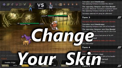 How to Change Pokemon Showdown Background/Skin - YouTube