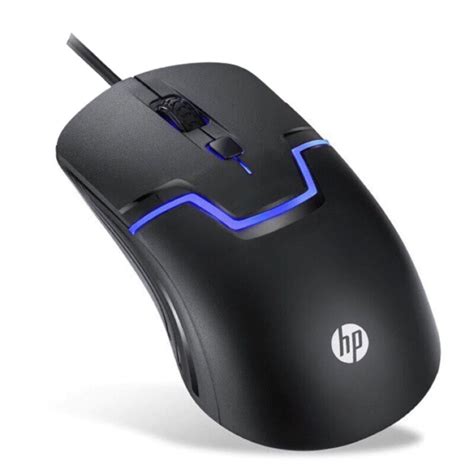 HP M100 Optical Wired Gaming Mouse Ergonomic Design Adjustable DPI up ...