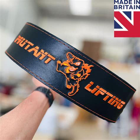 Custom Embroidered Lever Powerlifting Belt - Design Your Own Belt ...