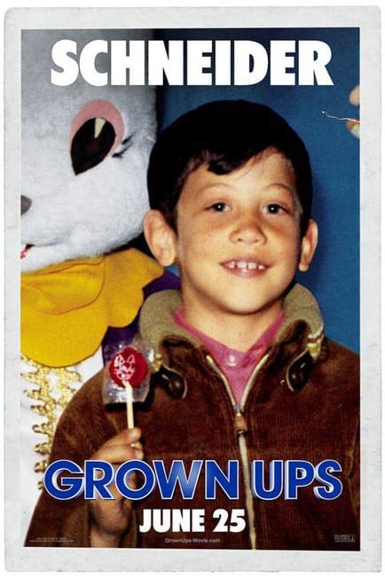 Grown Ups Rob Schneider Kid Poster - Movie Fanatic