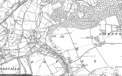 Old Maps of Fovant Badges, Wiltshire - Francis Frith