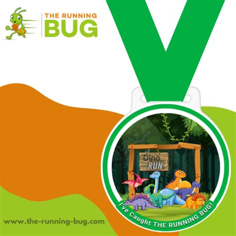 Dino Run - Children's Race - The Running Bug