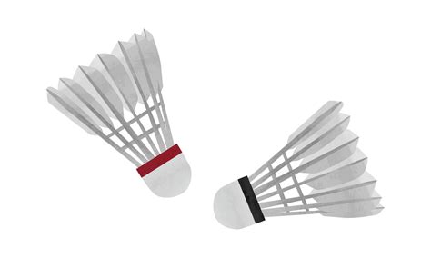 Set of badminton shuttlecocks clipart. Shuttlecock watercolor style ...