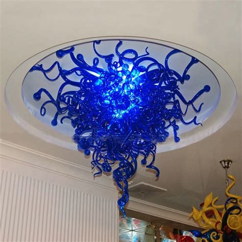 Aliexpress.com : Buy Modern Ceiling Chandelier Hand Blown Glass ...