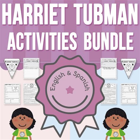 Harriet Tubman | Activities BUNDLE | Made By Teachers