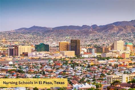 Nursing Schools In El Paso, TX