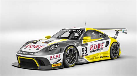 ROWE RACING to compete with 2 Porsche 911 GT3 R in the 24 Hours of Spa ...