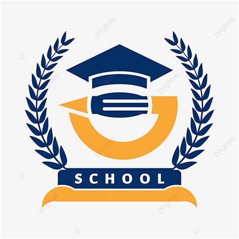 School Logo Vector Design Images, School Logo, School, Student ...