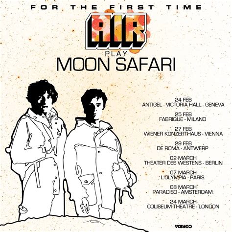 AIR to play classic 'Moon Safari' in full for first time at UK and ...