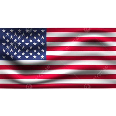 American Flag 3d Images, American Flag Waving 3d Illustration, America ...