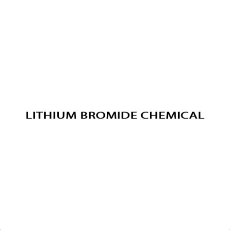 Lithium Bromide Solution - Manufacturers & Suppliers, Dealers