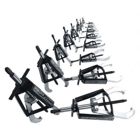 Posi Lock Master Puller Set, 16 Manual Pullers MPS16 | Zoro