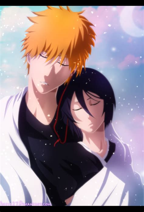 ichigo and rukia | Ichigo Kurosaki and Rukia Kuchiki - Bleach |Color ...