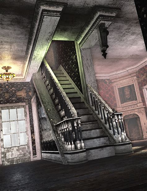 Old Victorian House Interior | Daz 3D