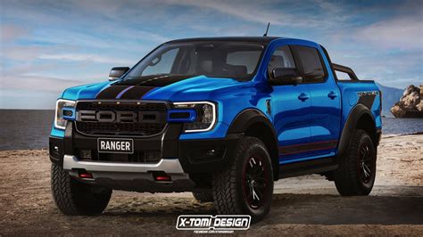 2023 Ford Ranger Raptor Rendered With Butch Styling - autoevolution