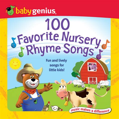 100 Favorite Nursery Rhyme Songs – Album de Baby Genius | Spotify