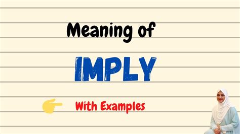 Daily vocabulary | Imply Meaning | Vocabgram - YouTube